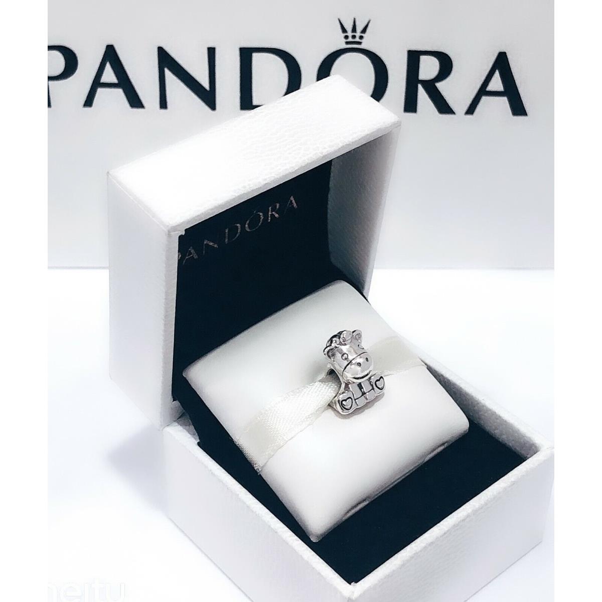 Pandora Silver 925 Ale Bruno The Unicorn Charm Pendant 797609