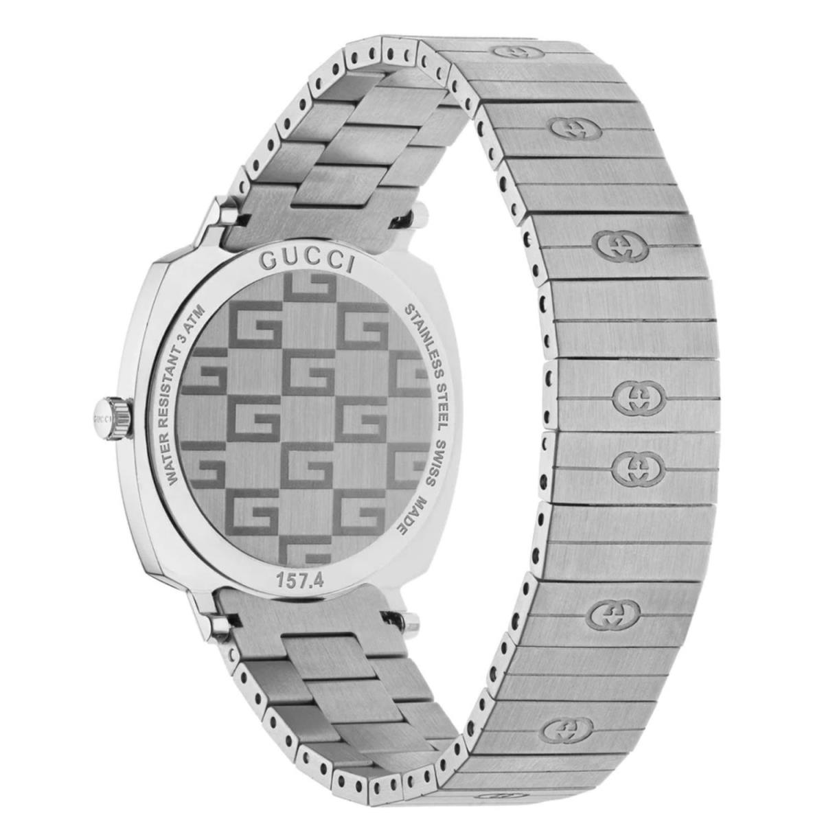 Gucci YA157401 Women`s Grip Whitesilver Dial Quartz Watch