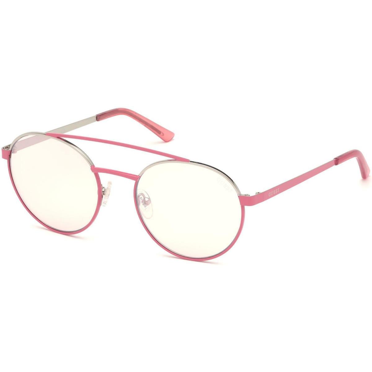 Guess GU 3047 Sunglasses 72Z Shiny Pink / Gradient or Mirror Violet Lenses