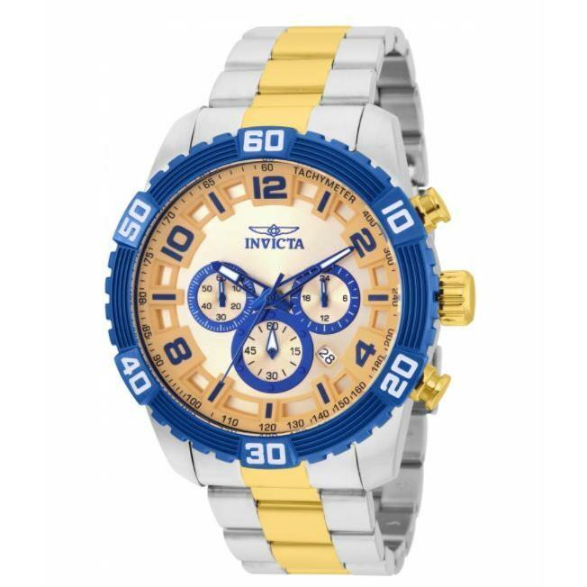 Invicta 25981 Pro Diver Men`s Two-tone Chronograph Quartz Watch with Tachymeter