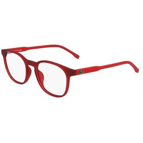 Lacoste L 3632 L3632 Matte Red 615 Eyeglasses