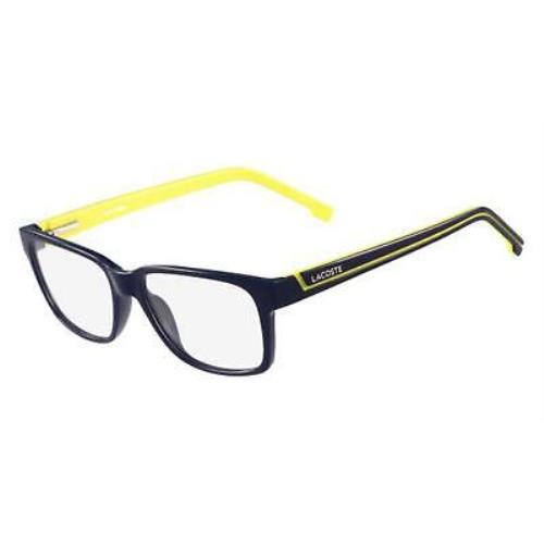 Lacoste L 2692 L2692 Blue Yellow 414 Eyeglasses