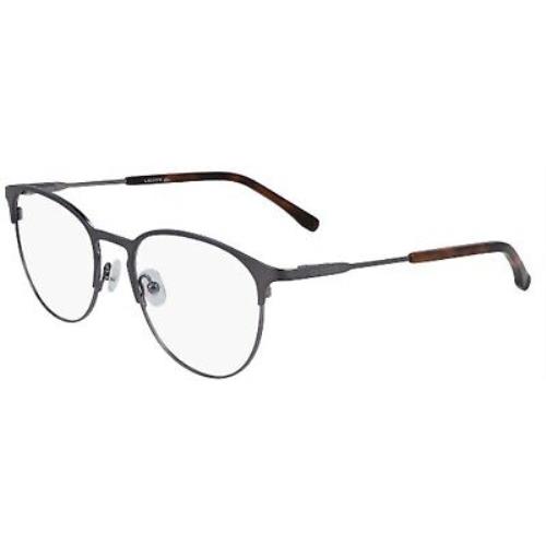 Lacoste L 2251 L2251 Matte Dark Gunmetal 033 Eyeglasses