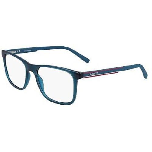 Lacoste L 2848 L2848 Transparent Blue 424 Eyeglasses