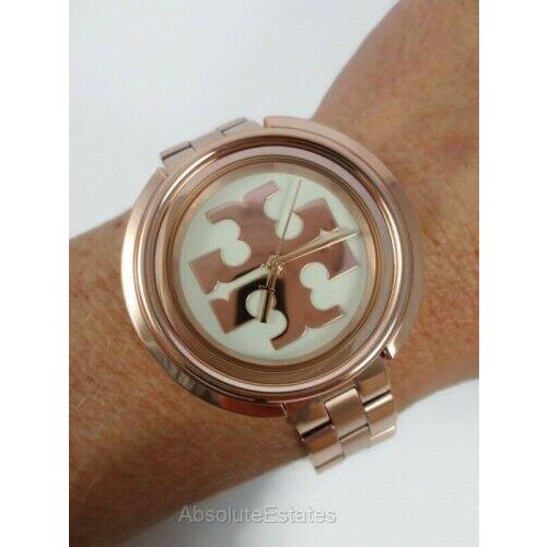 tory burch watch rose gold