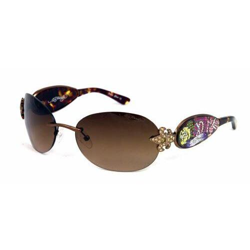 Ed Hardy Sunglasses 014 Coco with Case and Box