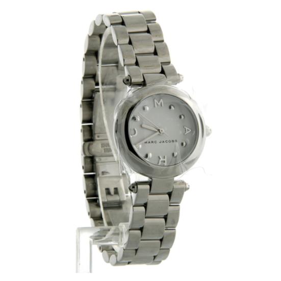 Marc by Marc Jacobs Petite Silver Stainless Steel Watch MJ3485 White Dial 37mm