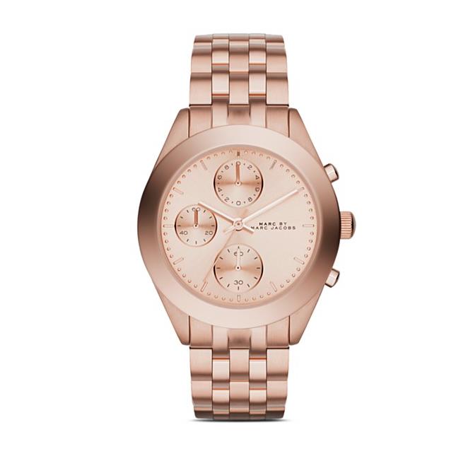 Marc Jacobs Marc by Women`s MBM3394 Analog Display Analog Rose Gold Watch 1844