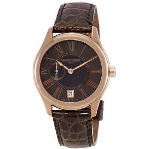 Frederique Constant Automatic Brown Mop Dial Ladies Watch FC-318MPC3B4