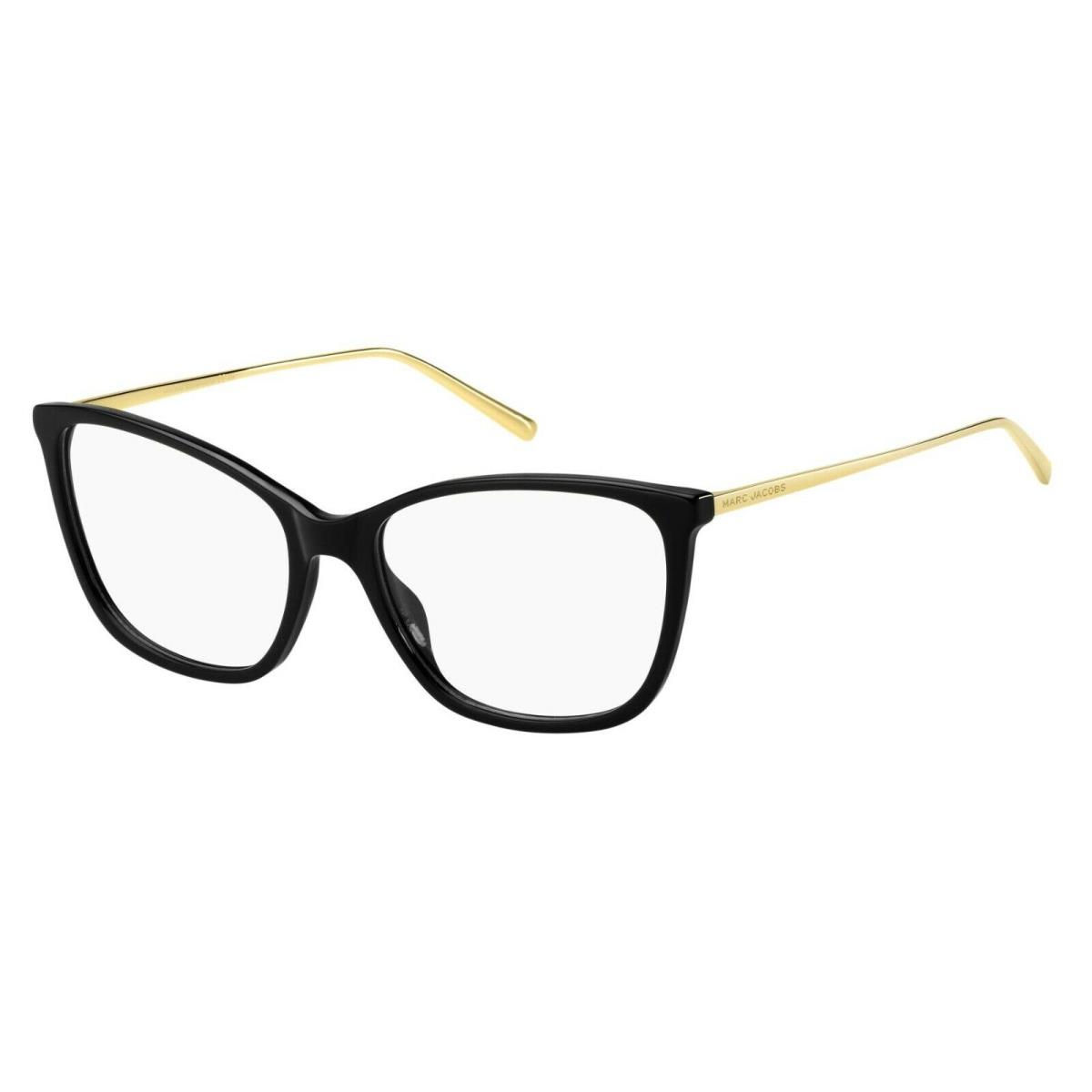 Marc Jacobs Marc 436 807 55mm Women Black Cat Eye Rx Ophthalmic Eyeglasses Frame