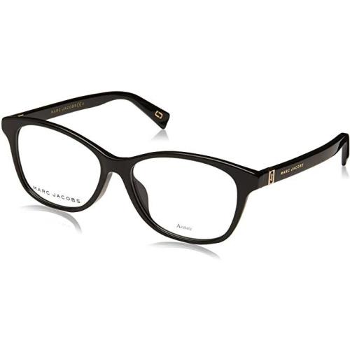 Marc Jacobs Marc 340/F 807 53mm Black Women Oval Rx Ophthalmic Eyeglasses Frame