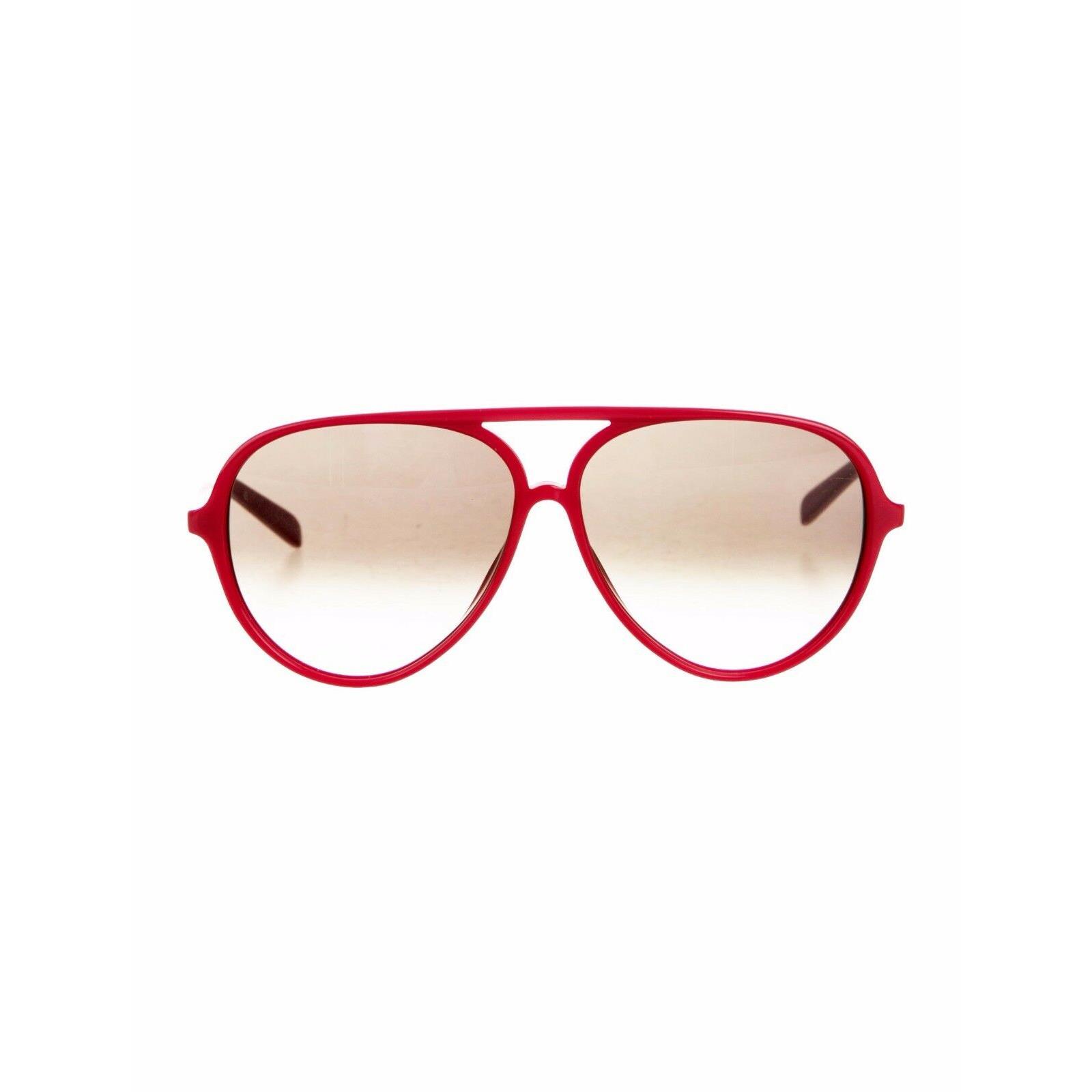 Celine Phoebe Philo Collection Solid Red/brown Gradient Sunglasses