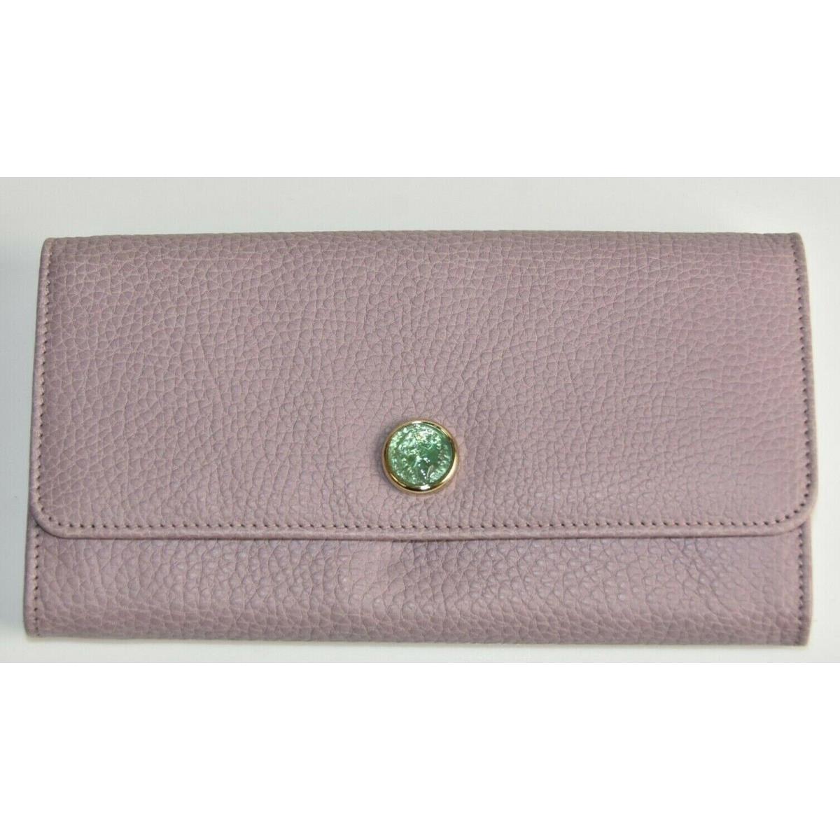 Box Bvlgari Large Long Wallet Calf Caviar Leather Boreal Pink Lilac