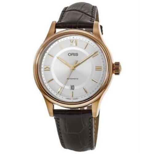 Oris Classic Date Silver Dial Men`s Watch 01 733 7719 4871-07 6 20 32