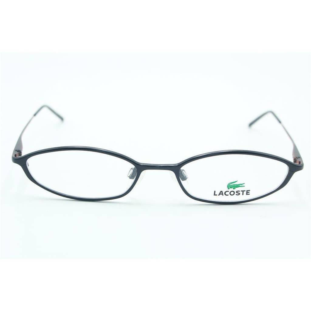 Lacoste Kids LA 12203 BK Black Orange Eyeglasses LA12203 49-17