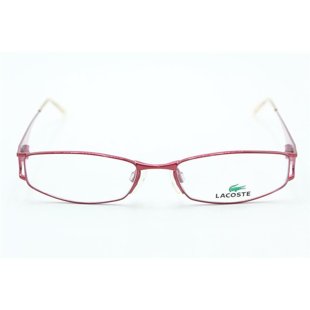 Lacoste Kids LA 12202 RE Red Pink Frames Eyeglasses LA12202 52-17