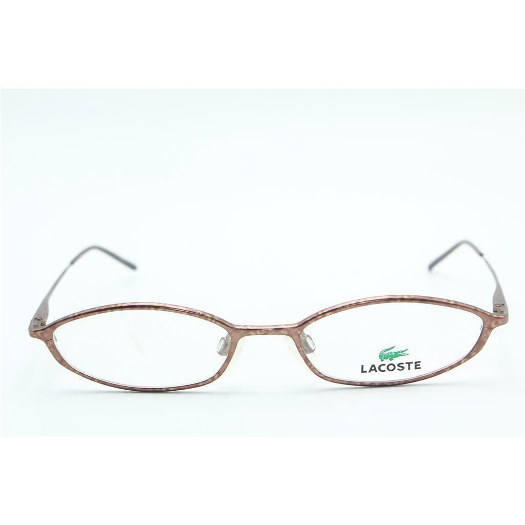 Lacoste Kids LA 12203 DB Dark Brown Eyeglasses LA12203 49-17