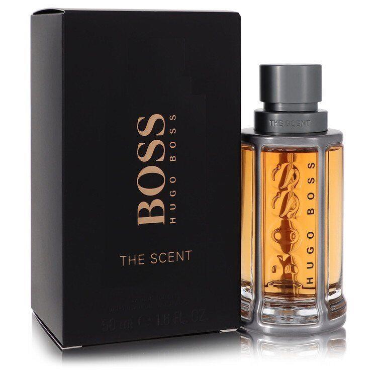 Boss The Scent by Hugo Boss Eau De Toilette Spray 1.7 oz For Men