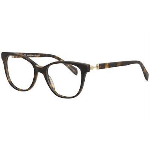 Balmain Women`s Eyeglasses BL1077 BL/1077 C03 Tortoise Optical Frame 53mm