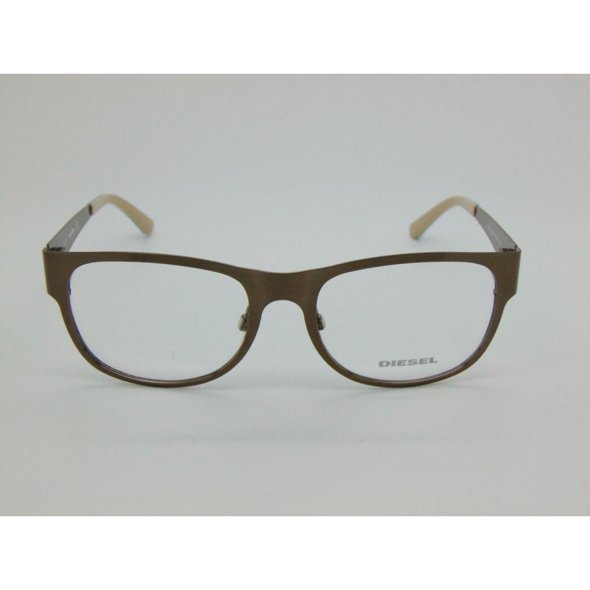 Diesel DL 5026 048 Bronze/turquoise 54mm RX Eyeglasses