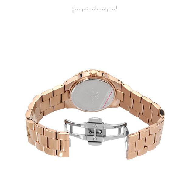 Oniss Paris Collection Ladies Watch Crystal Mother of Pearl Stsl - Face: Pink, Dial: Two tone, Band: Rose Gold