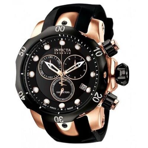 Invicta Men`s 5733 Reserve Collection Rose Gold-tone Chronograph Watch