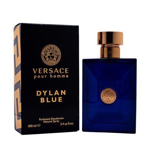 Versace Dylan Blue by Versace 3.4 oz Perfumed Deodorant Spray For Men