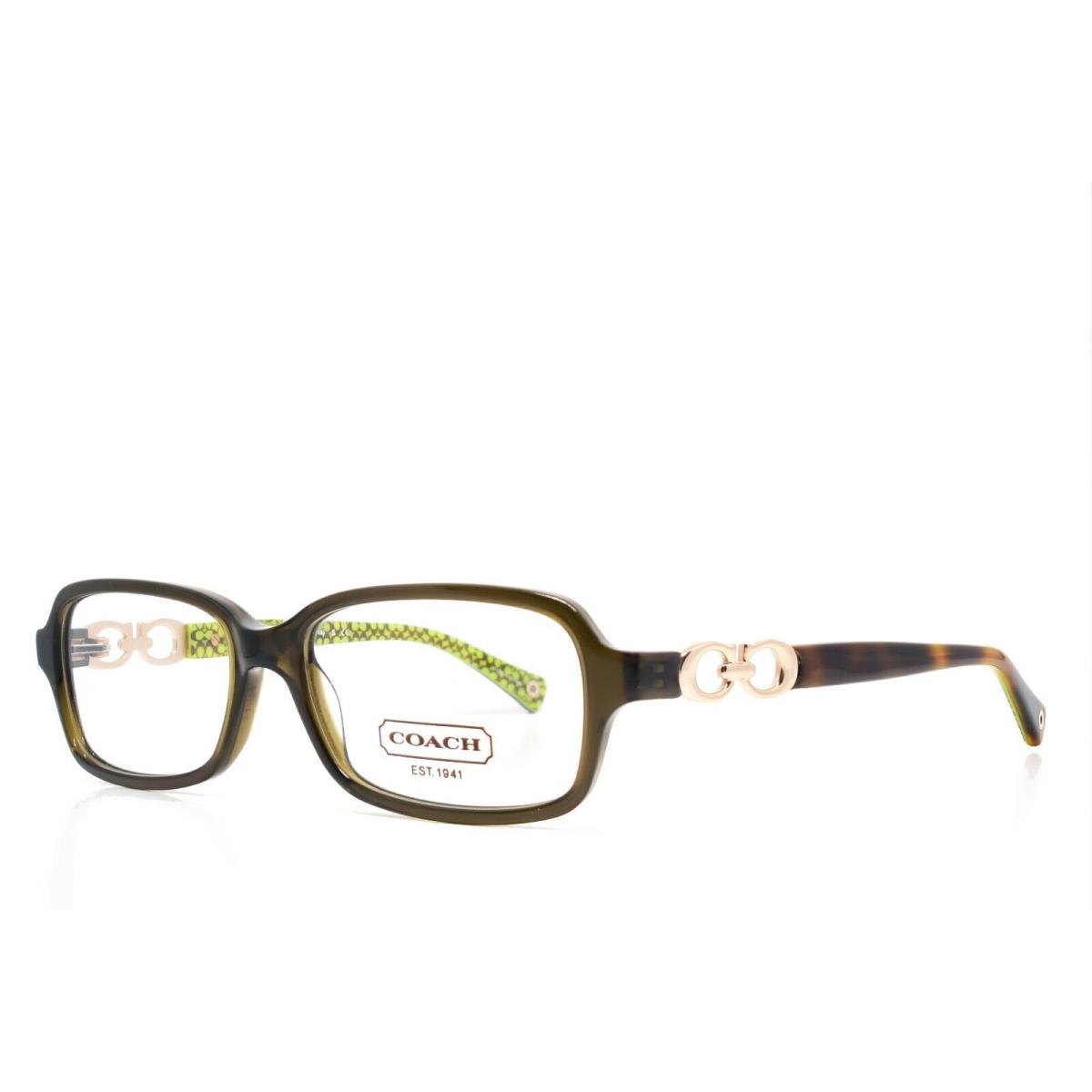 Coach Eyeglasses 6018 5036 Dark Olive 53-15-135