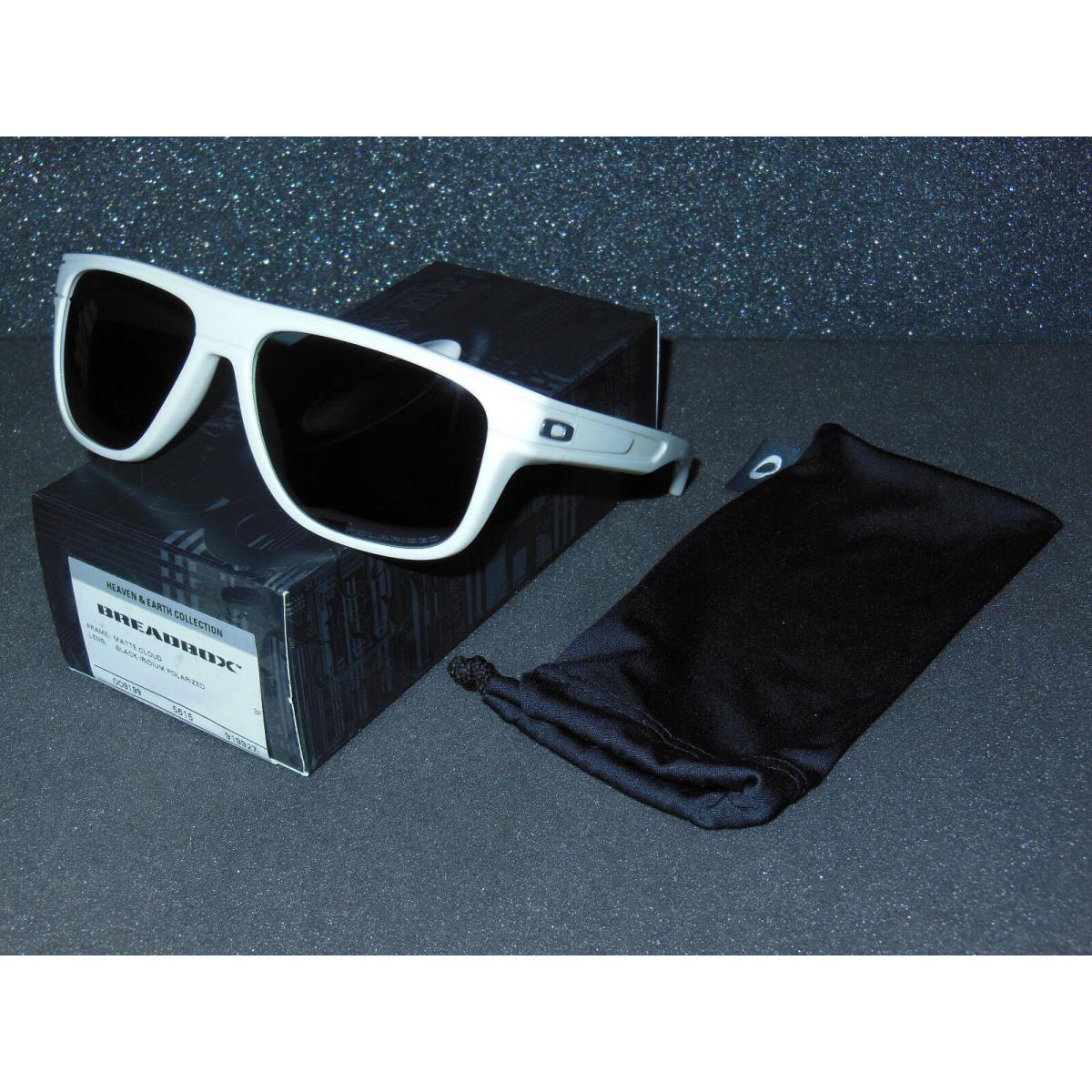 Oakley Breadbox Sunglasses Matte Cloud/black Iridium Polarized Bread Box