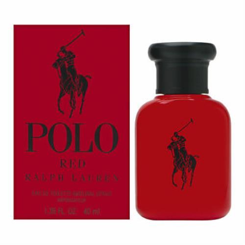 Polo Red by Ralph Lauren For Men 1.36 oz Eau de Toilette Spray